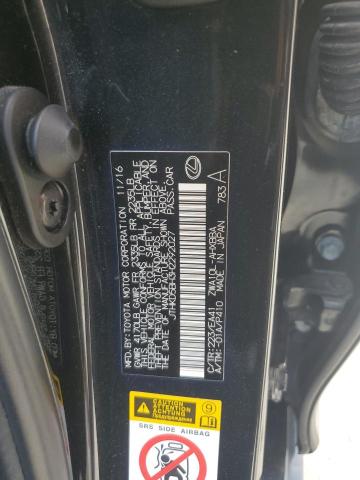 2017 LEXUS CT 200 JTHKD5BH3H2292027