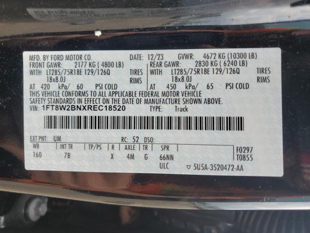 2024 FORD F250 SUPER - 1FT8W2BNXREC18520