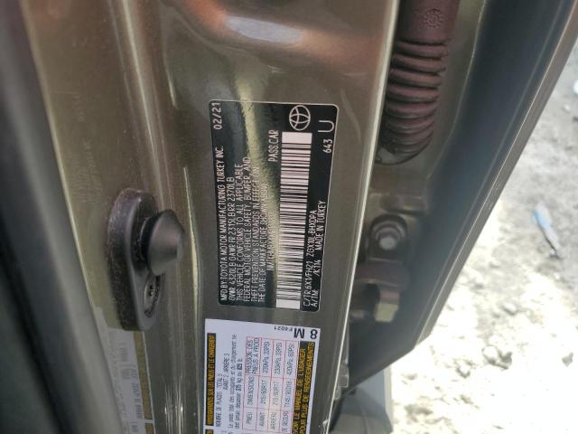 2021 TOYOTA C-HR XLE NMTKHMBXXMR123812