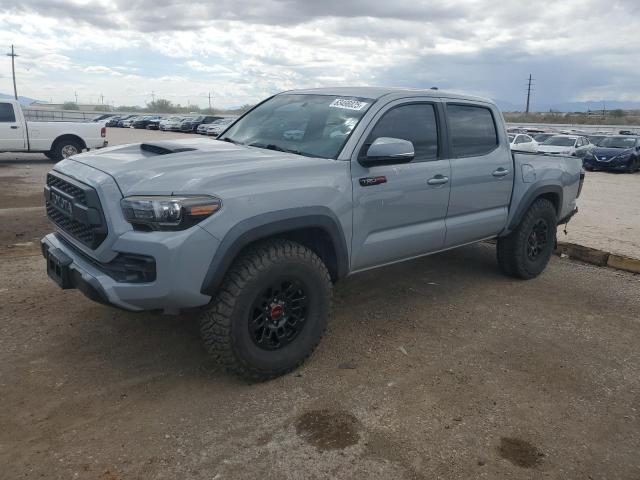 TOYOTA TACOMA DOU 2017 blue  gas 5TFCZ5AN8HX097879 photo #1