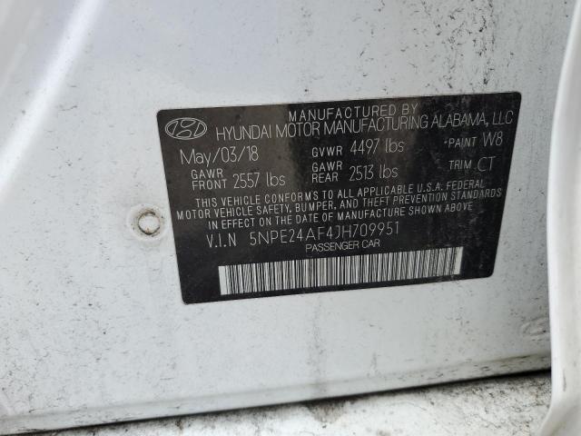 2018 HYUNDAI SONATA SE - 5NPE24AF4JH709951