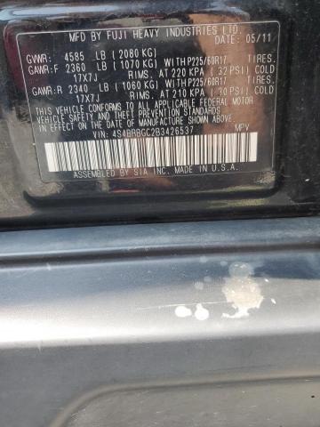 2011 SUBARU OUTBACK 2. - 4S4BRBGC2B3426537