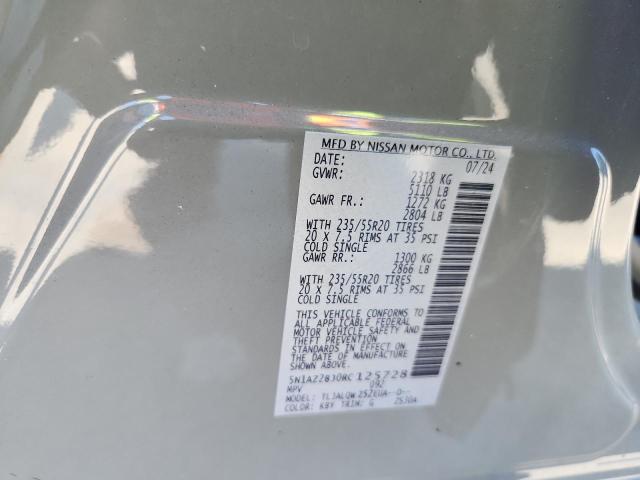 2024 NISSAN MURANO SV 5N1AZ2BJ0RC125728