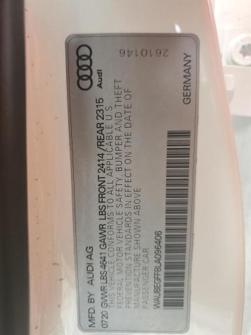 2020 AUDI A3 S-LINE WAUBEGFF8LA096406