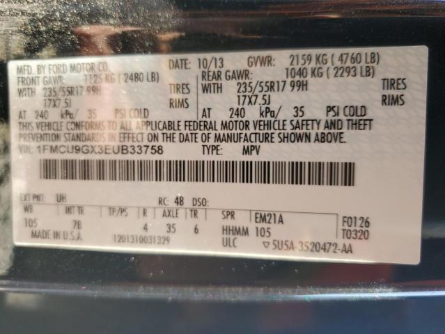 2014 FORD ESCAPE SE - 1FMCU9GX3EUB33758