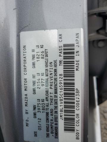 2012 MAZDA 3 I - JM1BL1V85C1659128