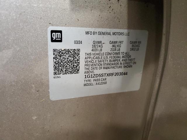 2024 CHEVROLET MALIBU LT - 1G1ZD5STXRF203044