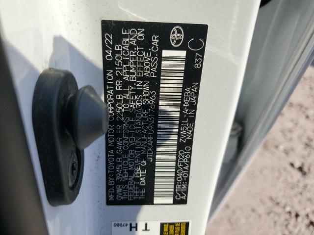 2022 TOYOTA PRIUS NIGH JTDKAMFU9N3176963