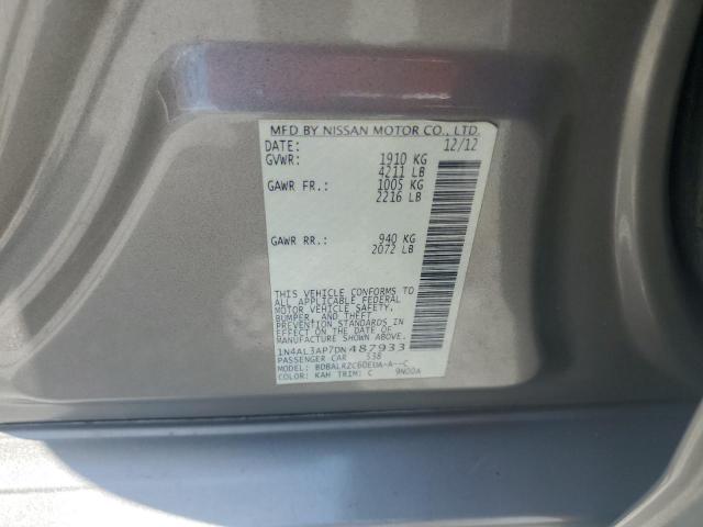 2013 NISSAN ALTIMA 2.5 - 1N4AL3AP7DN487933