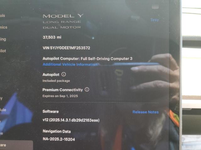 2021 TESLA MODEL Y - 5YJYGDEE1MF253572