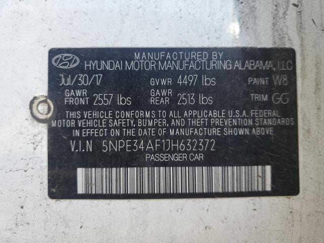 2018 HYUNDAI SONATA SPO 5NPE34AF1JH632372
