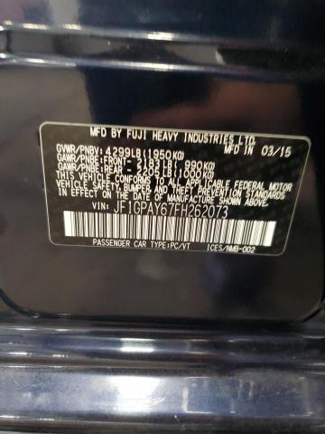 2015 SUBARU IMPREZA SP JF1GPAY67FH262073