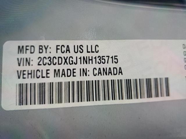 2022 DODGE CHARGER SC 2C3CDXGJ1NH135715