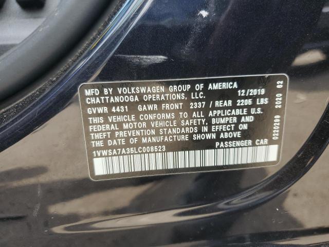 2020 VOLKSWAGEN PASSAT SE 1VWSA7A35LC008523