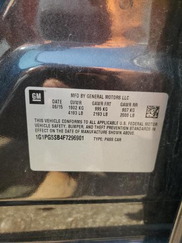 2015 CHEVROLET CRUZE LTZ 1G1PG5SB4F7296901