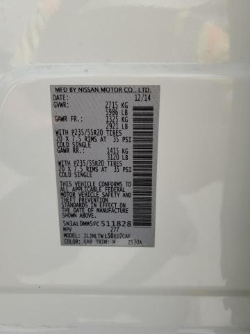 2015 INFINITI QX60 5N1AL0MM5FC511828