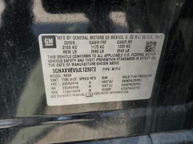 2018 CHEVROLET EQUINOX PR - 3GNAXVEV9JL123972