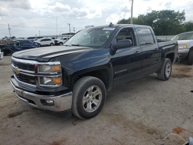CHEVROLET SILVERADO 2015 black crew pic gas 3GCPCREC4FG170069 photo #1