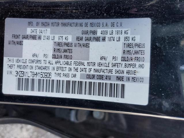 2017 MAZDA 3 TOURING - 3MZBN1L78HM150906