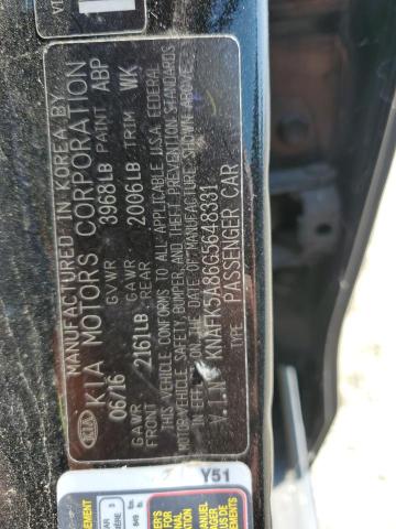 2016 KIA FORTE LX - KNAFK5A86G5648331