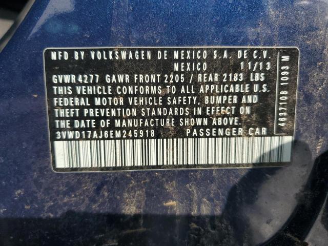2014 VOLKSWAGEN JETTA SE - 3VWD17AJ6EM245918