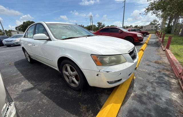 HYUNDAI SONATA GLS 2006 white sedan 4d gas 5NPEU46F86H098171 photo #1