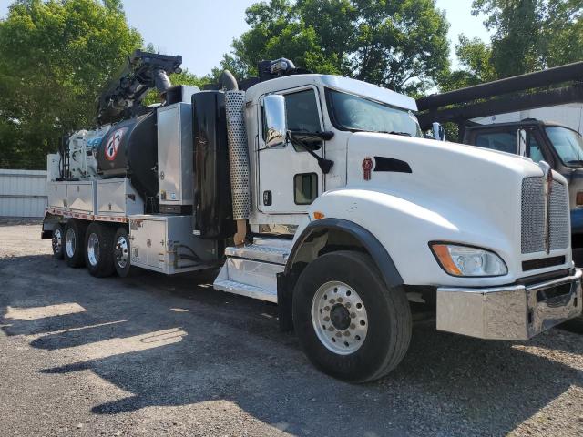 KENWORTH T400A 2020 white  diesel 3BKBXJEX4LF392282 photo #1