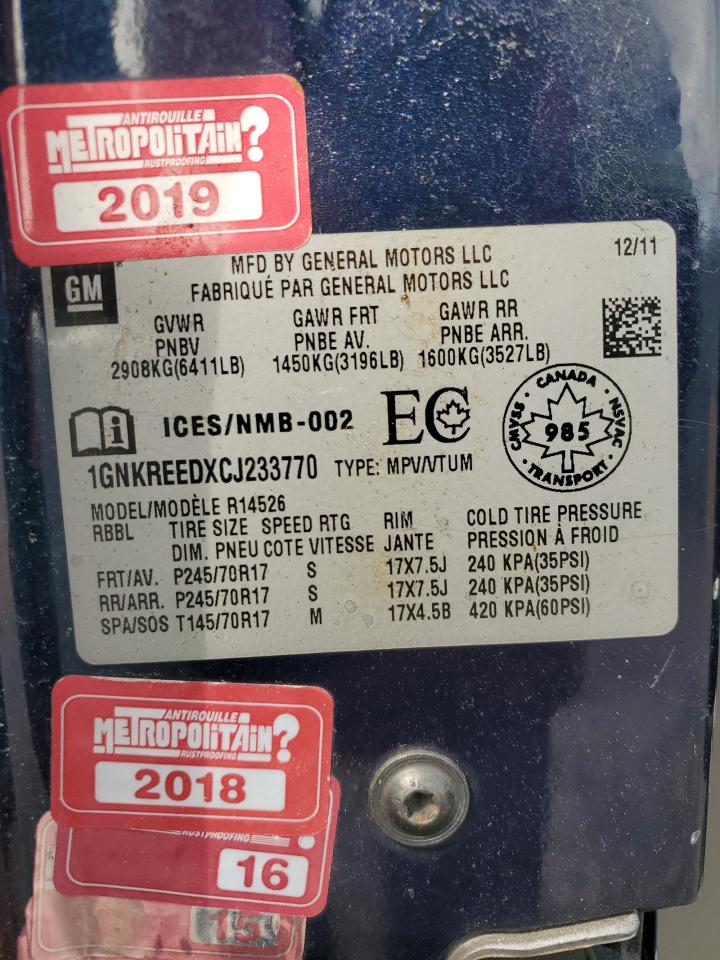 CHEVROLET TRAVERSE LS