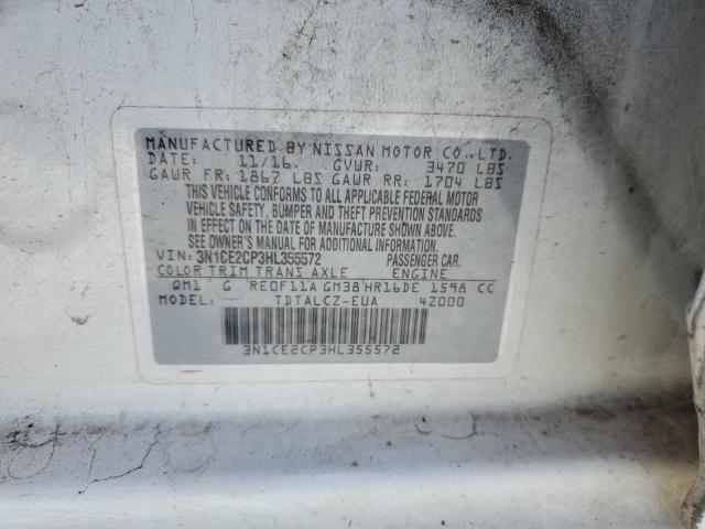 2017 NISSAN VERSA NOTE - 3N1CE2CP3HL355572