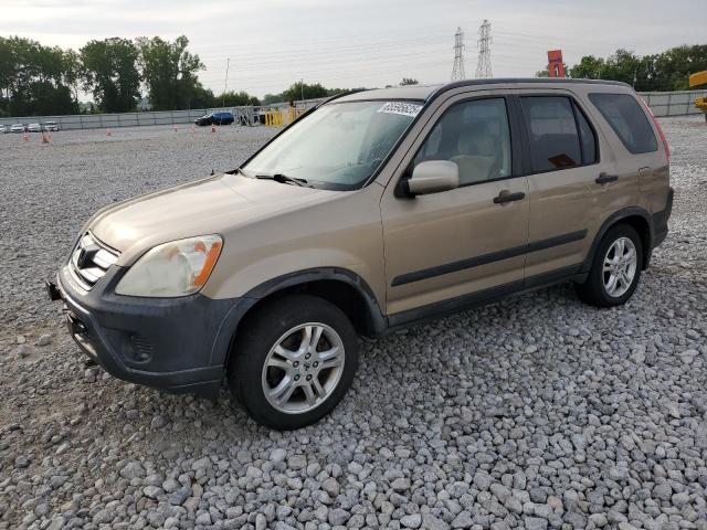 HONDA CR-V EX 2005 gold 4dr spor gas JHLRD78875C013108 photo #1