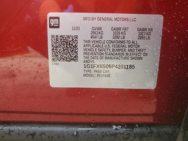 2023 CHEVROLET BOLT EV 2L 1G1FX6S09P4201185