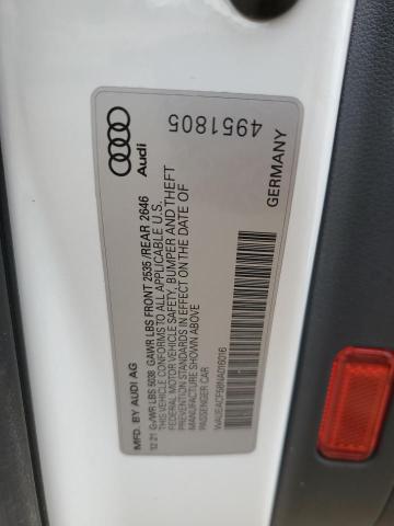 2022 AUDI A5 PRESTIG WAUEACF58NA016016