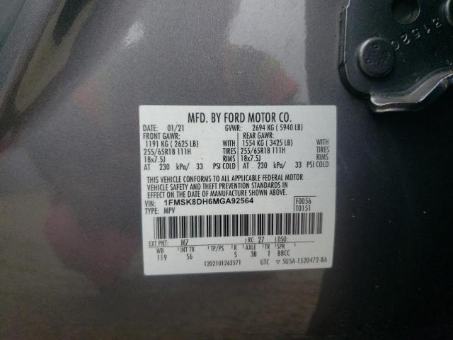 2021 FORD EXPLORER X #3282571866
