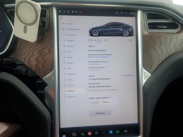 2017 TESLA MODEL S 5YJSA1E19HF220005