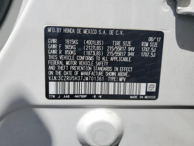 2018 HONDA HR-V LX 3CZRU5H37JM701361