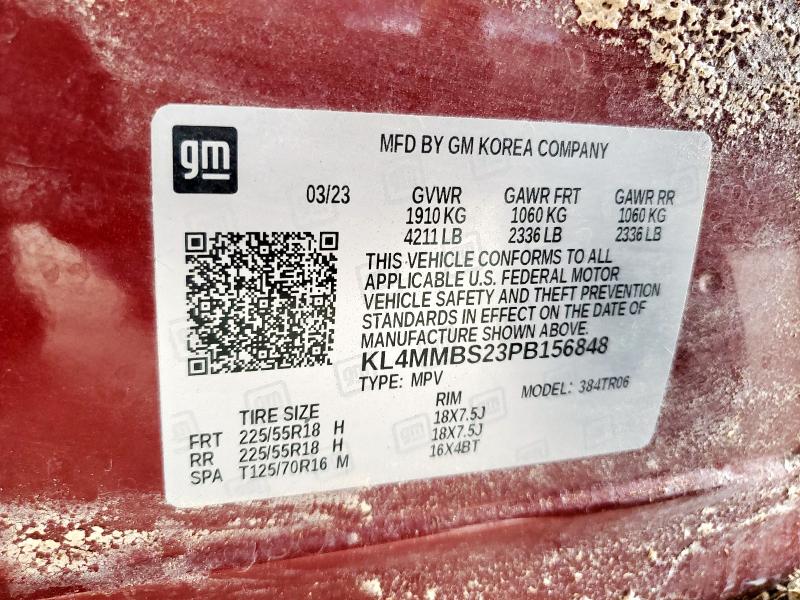 2023 BUICK ENCORE GX KL4MMBS23PB156848