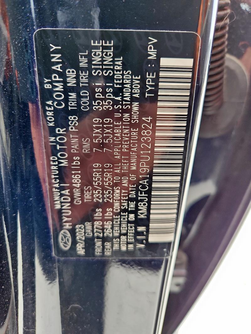 2023 HYUNDAI TUCSON KM8JFCA19PU123824