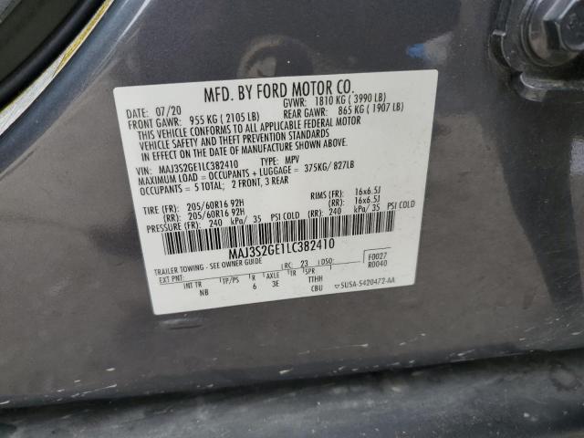 2020 FORD ECOSPORT SE - MAJ3S2GE1LC382410
