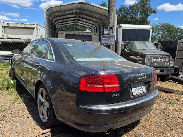 AUDI A8 4.2 QUA 2008 black sedan 4d gas WAULV94E28N000800 photo #4