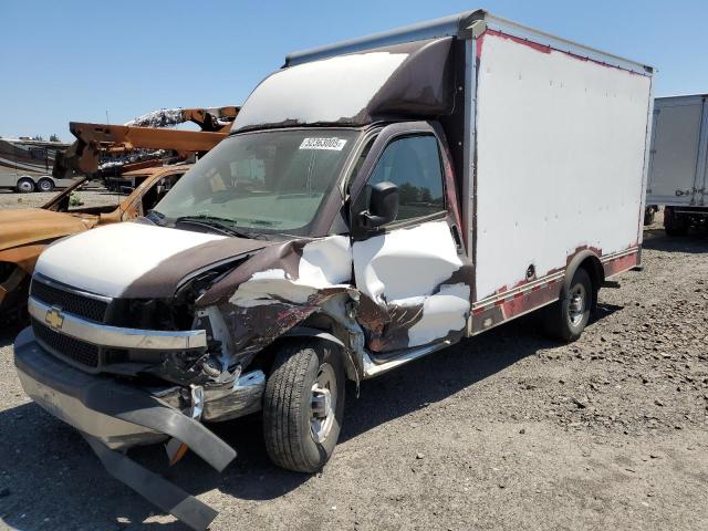 CHEVROLET EXPRESS G3 2021 white  gas 1GB0GRFPXM1194061 photo #1