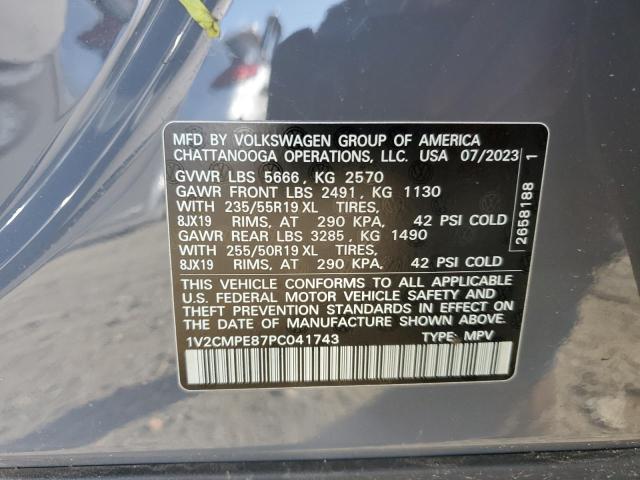 2023 VOLKSWAGEN ID.4 PRO 1V2CMPE87PC041743