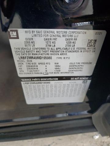 2021 BUICK ENVISION P - LRBFZMR49MD195980