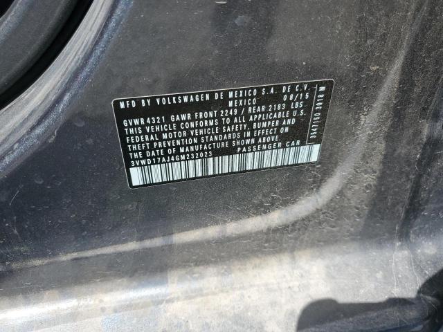 2016 VOLKSWAGEN JETTA SPOR 3VWD17AJ4GM232023