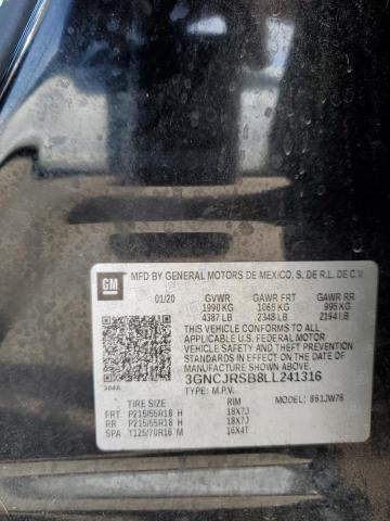 2020 CHEVROLET TRAX PREMI 3GNCJRSB8LL241316