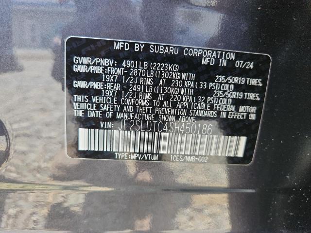 2025 SUBARU FORESTER T JF2SLDTC4SH450186