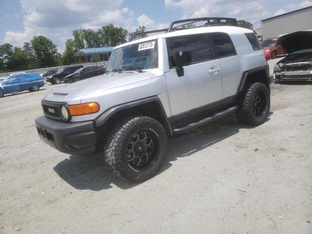 TOYOTA FJ CRUISER 2007 silver  gas JTEBU11F770065407 photo #1