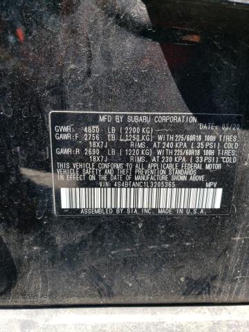 2020 SUBARU OUTBACK LI 4S4BTANC1L3205365