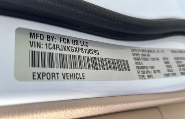 2023 JEEP GRAN CHEOR 1C4RJKKGXP8100290