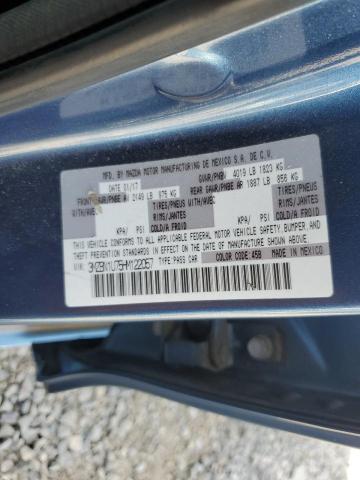 2017 MAZDA 3 SPORT 3MZBN1U75HM122057