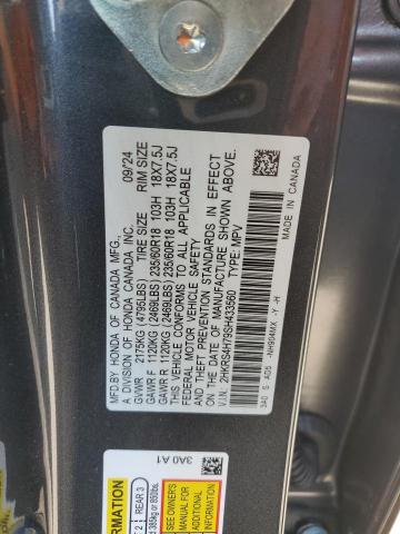 2025 HONDA CR-V EXL 2HKRS4H79SH433560